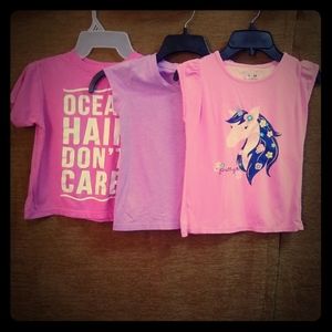 Girl's 3 Piece Play Shirts
